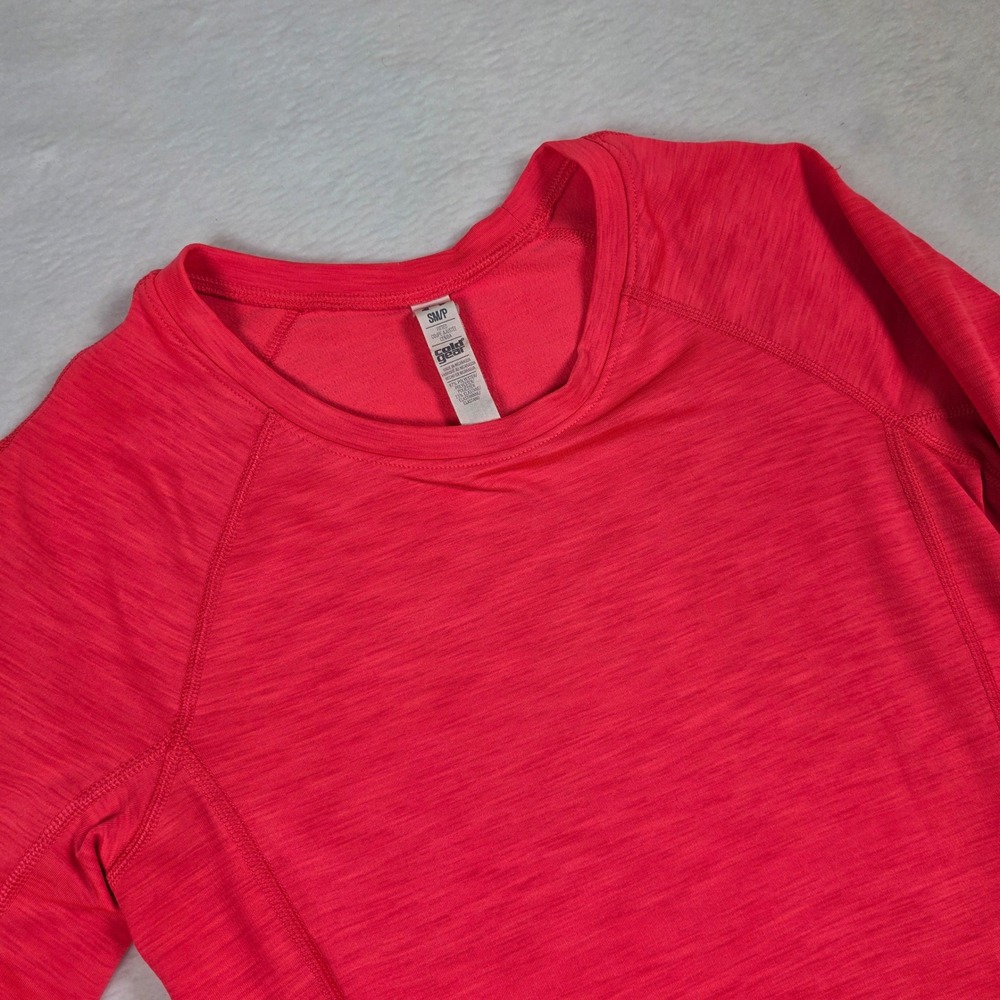Under Armour ColdGear Fitted Long Sleeve Base Layer‎ Pink Heather Womens Small